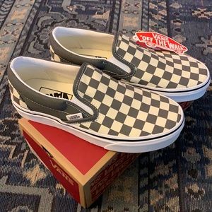 Vans Classic Slip-On Pewter New In Box 3.5/5.0